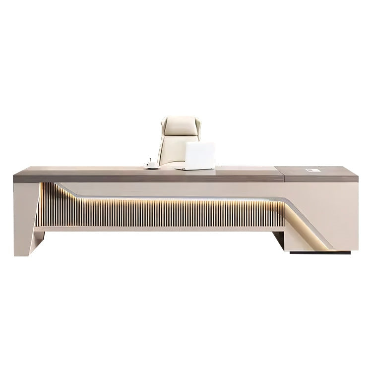 引き出し付き サイドキャビネット付き 会社用 事務所用 エグゼクティブデスク 事務机 Ⅼ字デスク パソコンデスク オフィスデスク 事務デスク 天板固定デスク カスタマイズ可能 LBZ-T068 tomokagu