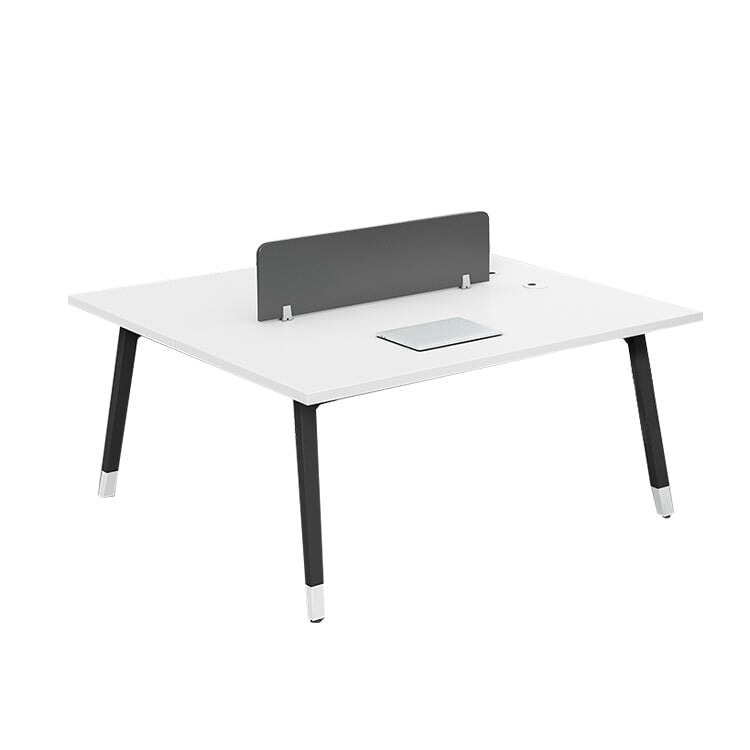 配線孔付き サイドワゴン スチール脚 パラパート デスク オフィスデスク フリーアドレスデスク シンプルモダン パーテーション カスタマイズ可能 BGZ-T006 tomokagu