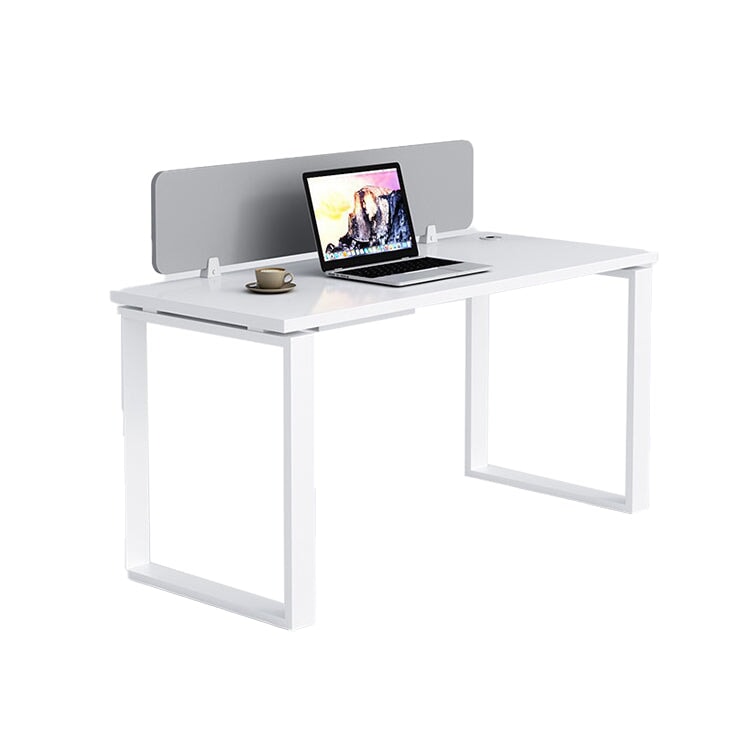 在宅ワーク トップパネル付き サイドワゴン付き 鍵付き ロの字脚 配線孔あり 事務机 ワークデスク オフィスデスク 長方形タイプ 事務所用 会社用 カスタマイズ可能 BGZ-T058 tomokagu