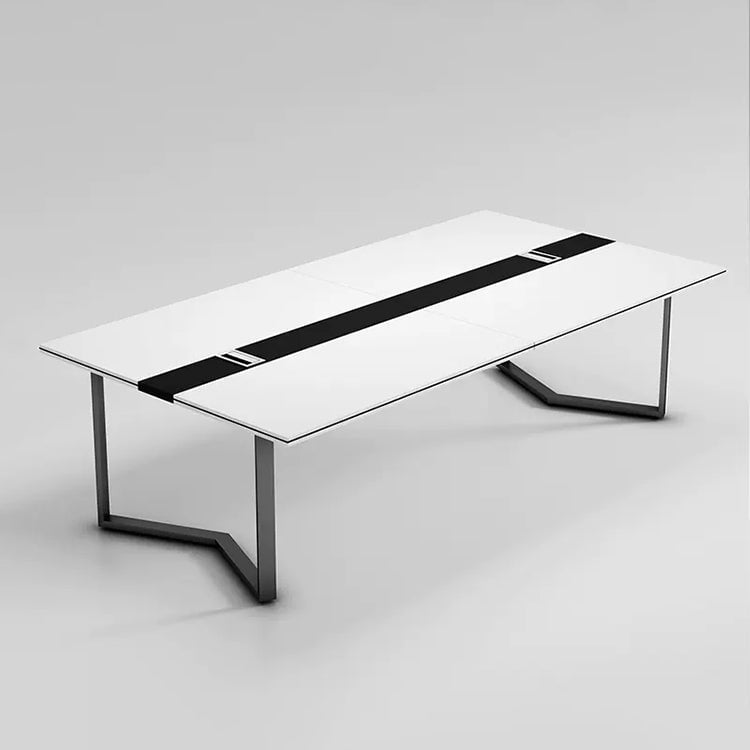 ミニマリズム エコ素材 防水 高級会議テーブル 会議用テーブル ミーティングテーブル 応接会議テーブル 会議机 会議室 会議テーブル シンプル カスタマイズ可能 HYZ-T009 tomokagu