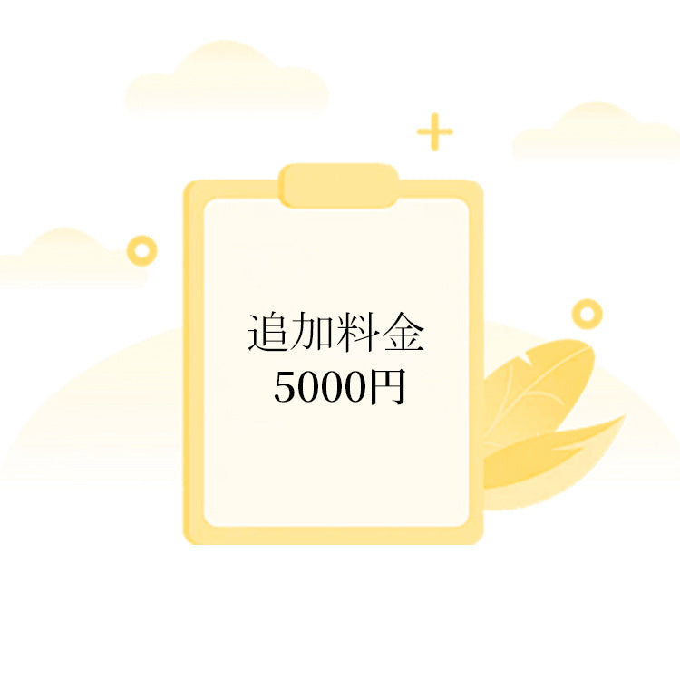 ご注文の追加料金
