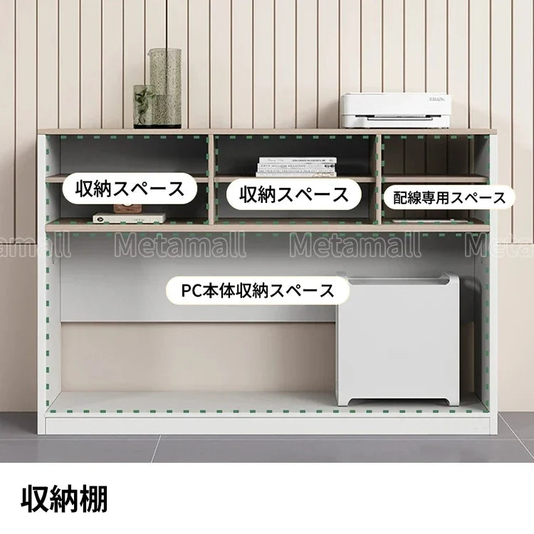 連結型対向型ワークデスク 事務机 オフィス用 多機能 デスクパーテーション プライバシー保護 大容量収納 オフィス収納 書類整理 整理整頓 頑丈設計 高耐久 エコ素材 カスタマイズ可能 BGZ-M095