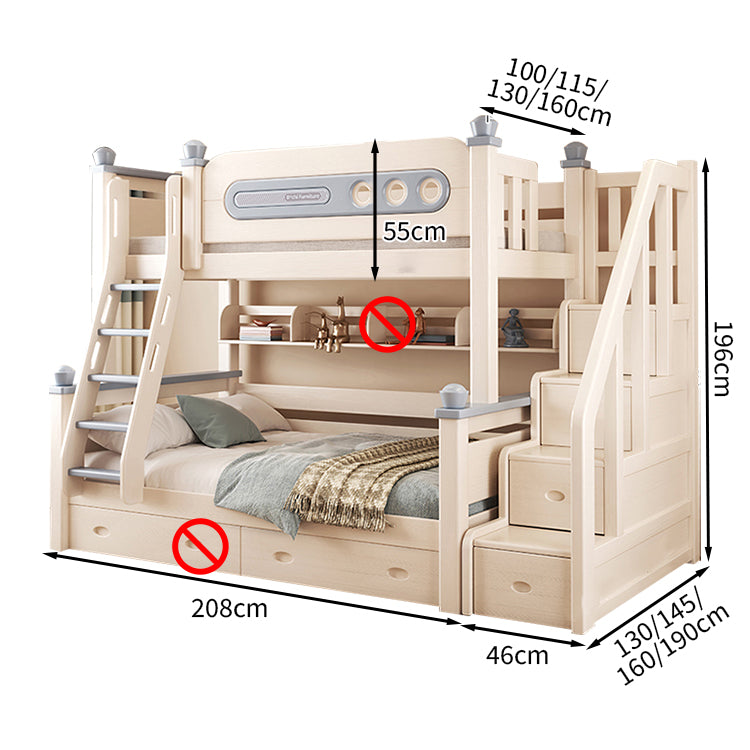 シンプル 洗練 おしゃれ 明るい 二段ベッド 宮棚 丸み チェリーウッド 大容量 引き出し キャスター 分割可能 SCC-T021