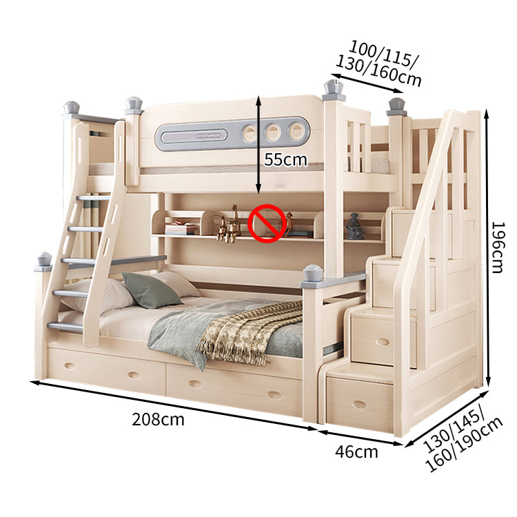 シンプル 洗練 おしゃれ 明るい 二段ベッド 宮棚 丸み チェリーウッド 大容量 引き出し キャスター 分割可能 SCC-T021