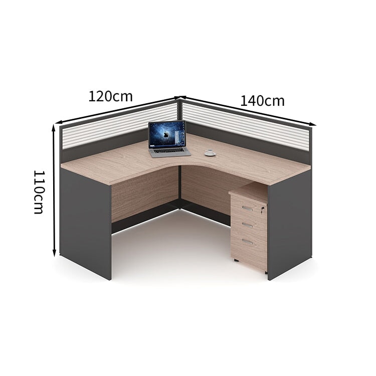 トップパネル付き 引き出し付き 配線孔付き ワークデスク パソコンデスク 事務机 オフィスデスク 天板固定デスク 長方形タイプ 会社用 事務所用 カスタマイズ可能 BGZ-T079 tomokagu