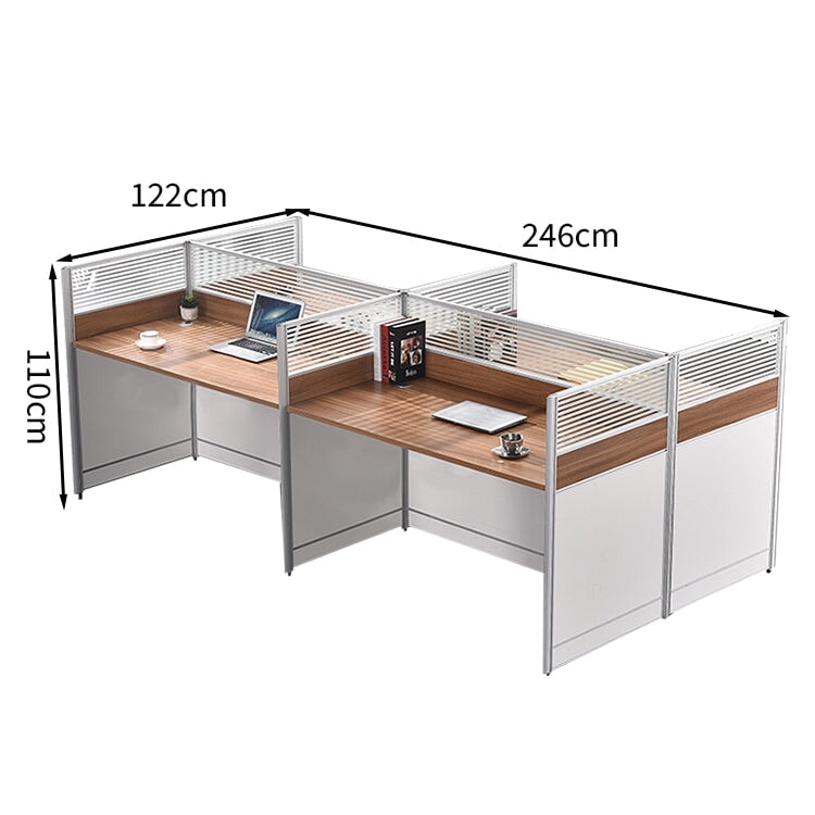 キャスター付きワゴン 配線孔付き ロック付き デスク オフィスデスク 木目調 実用的 パーテーション付き カスタマイズ可能 BGZ-T009 tomokagu