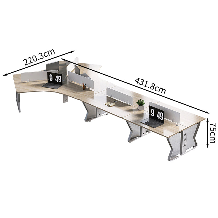 オフィスデスク ワークデスク 事務机 チェア付き メラミン化粧板 スチールフレーム 広い下肢空間 安定感 シック 広々とした天板 カスタマイズ可能 BGZ-T018 tomokagu