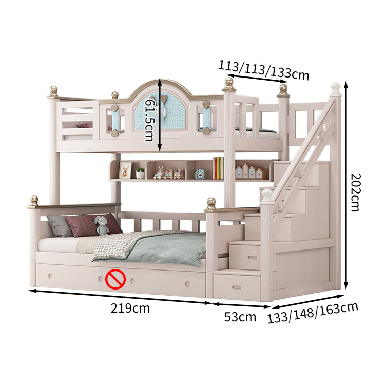 おしゃれ モダン かわいい 二段ベッド 引き出し 収納 大容量 チェリーウッド エコ 天然木 水性塗料 カスタマイズ可能 SCC-T031