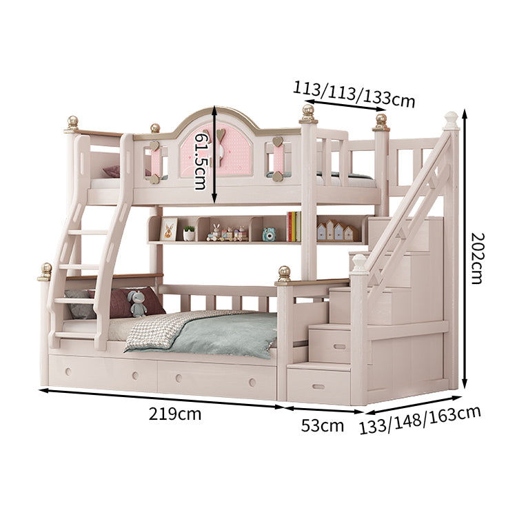 おしゃれ モダン かわいい 二段ベッド 引き出し 収納 大容量 チェリーウッド エコ 天然木 水性塗料 カスタマイズ可能 SCC-T031