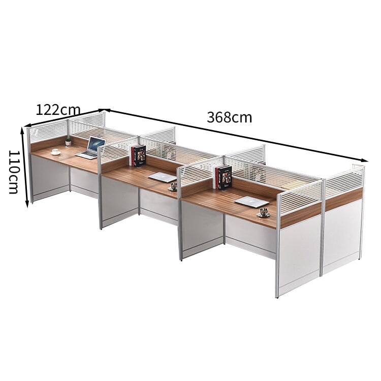 キャスター付きワゴン 配線孔付き ロック付き デスク オフィスデスク 木目調 実用的 パーテーション付き カスタマイズ可能 BGZ-T009 tomokagu