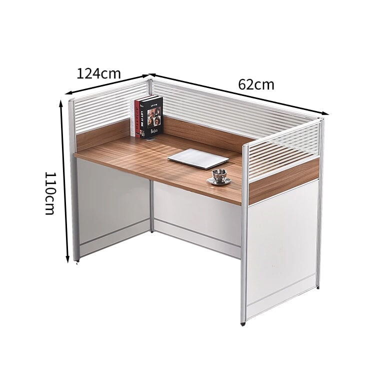 キャスター付きワゴン 配線孔付き ロック付き デスク オフィスデスク 木目調 実用的 パーテーション付き カスタマイズ可能 BGZ-T009 tomokagu