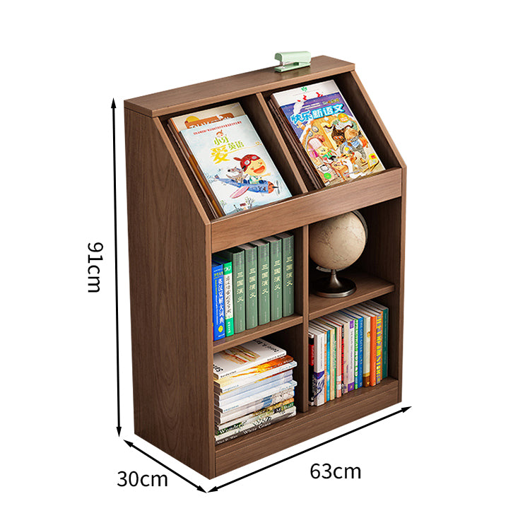 転倒防止 縦置き可能 絵本棚 ブックシェルフ 本棚 キャビネット ラック 本収納 収納家具 棚収納 学校 幼稚園 自宅用 大容量 シンプル ホワイト ナチュラル SNG-T006 tomokagu