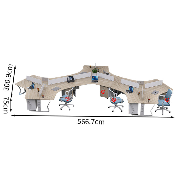 オフィスデスク ワークデスク 事務机 チェア付き メラミン化粧板 スチールフレーム 広い下肢空間 安定感 シック 広々とした天板 カスタマイズ可能 BGZ-T018 tomokagu