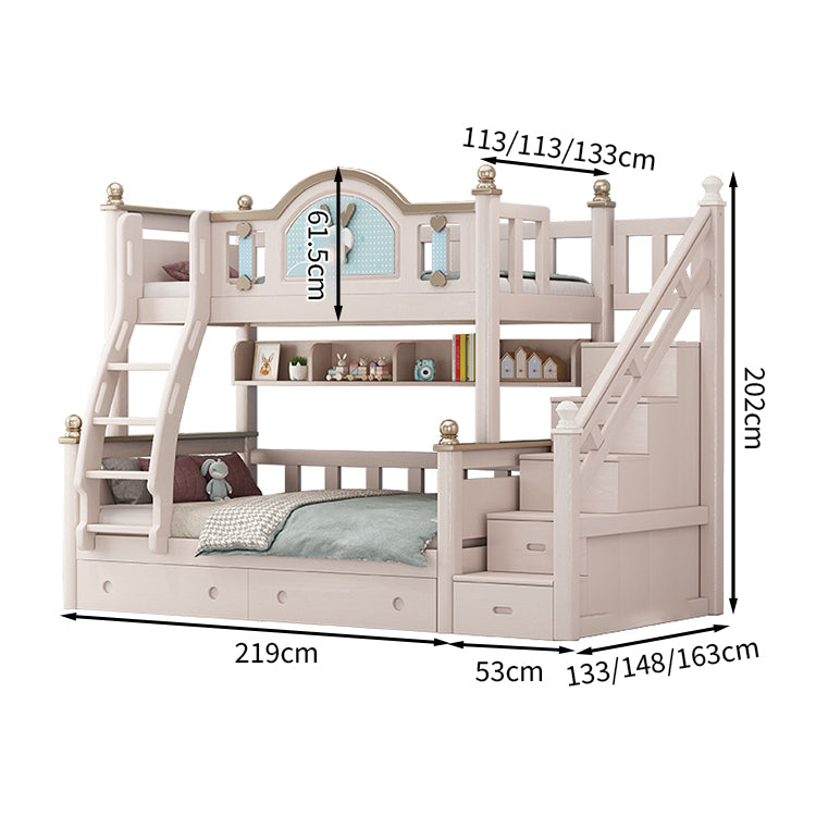 おしゃれ モダン かわいい 二段ベッド 引き出し 収納 大容量 チェリーウッド エコ 天然木 水性塗料 カスタマイズ可能 SCC-T031