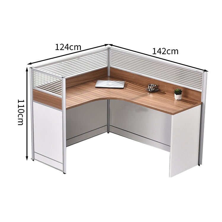 キャスター付きワゴン 配線孔付き ロック付き デスク オフィスデスク 木目調 実用的 パーテーション付き カスタマイズ可能 BGZ-T009 tomokagu