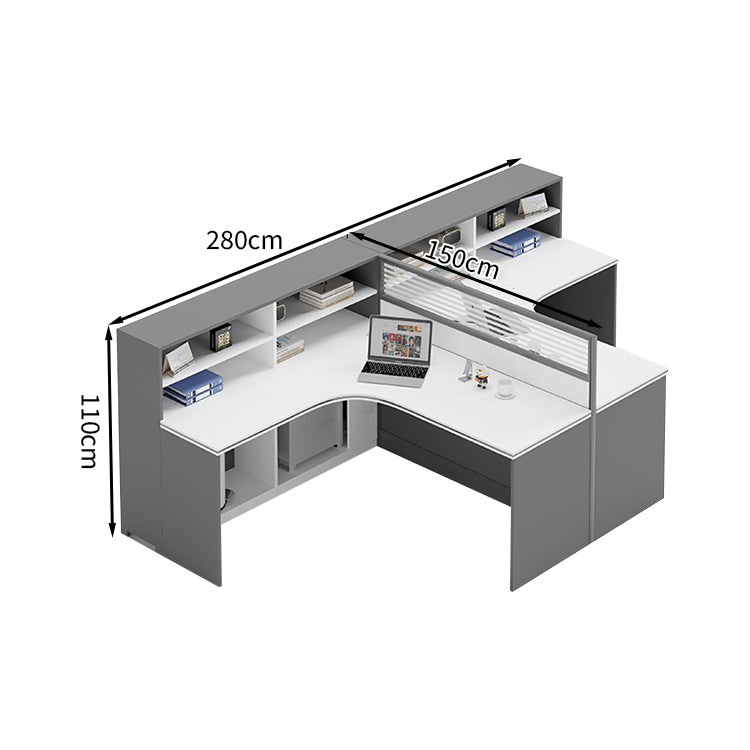 モダン 事務机 デスクパネル オフィスデスク ワークデスク サイドラック メラミン化粧板 卓上パーテーション カスタマイズ可能 BGZ-T088 tomokagu