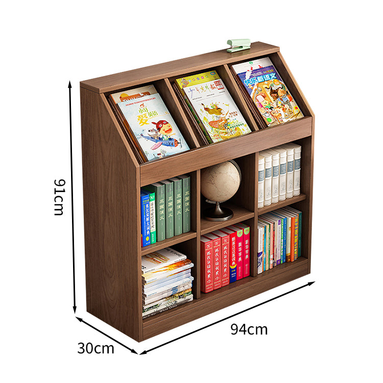 転倒防止 縦置き可能 絵本棚 ブックシェルフ 本棚 キャビネット ラック 本収納 収納家具 棚収納 学校 幼稚園 自宅用 大容量 シンプル ホワイト ナチュラル SNG-T006 tomokagu