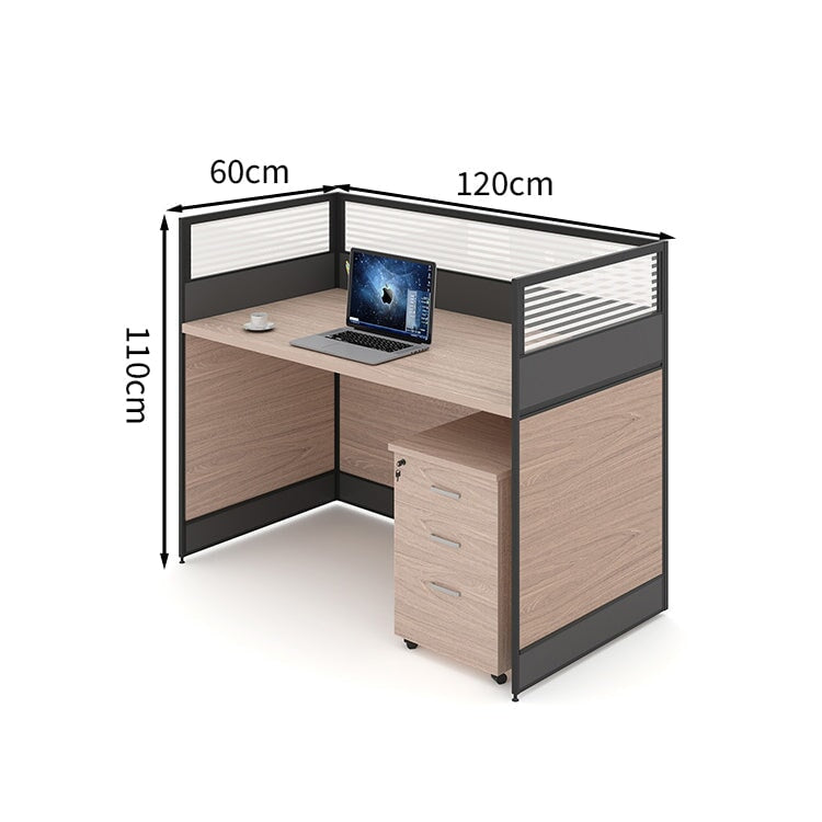 トップパネル付き 引き出し付き 配線孔付き ワークデスク パソコンデスク 事務机 オフィスデスク 天板固定デスク 長方形タイプ 会社用 事務所用 カスタマイズ可能 BGZ-T079 tomokagu