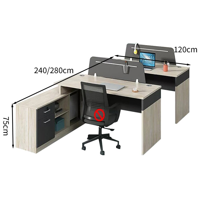 オープン収納 大容量収納 広々天板 豊富な収納スペース L字型 サイドラック オフィスデスク 幕板付き PCデスク 机 収納 エコ素材 木目調 カスタマイズ可能 BGZ-T012 tomokagu