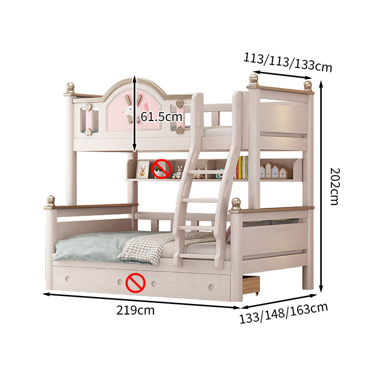 おしゃれ モダン かわいい 二段ベッド 引き出し 収納 大容量 チェリーウッド エコ 天然木 水性塗料 カスタマイズ可能 SCC-T031