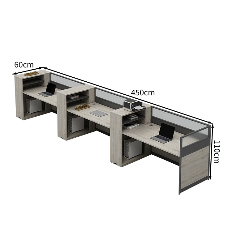 機能的 事務机 デスクパネル オフィスデスク ワークデスク サイドラック メラミン化粧板 卓上パーテーション バイカラーデザイン カスタマイズ可能 BGZ-T086 tomokagu