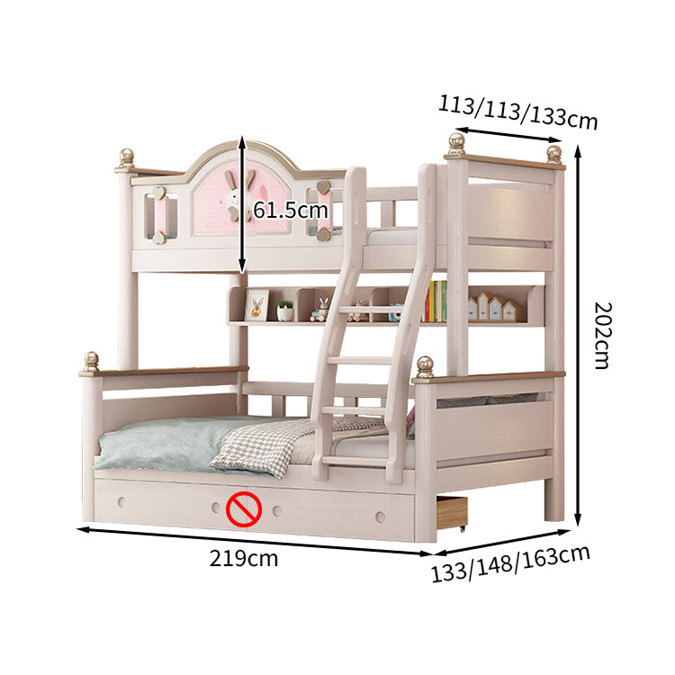 おしゃれ モダン かわいい 二段ベッド 引き出し 収納 大容量 チェリーウッド エコ 天然木 水性塗料 カスタマイズ可能 SCC-T031