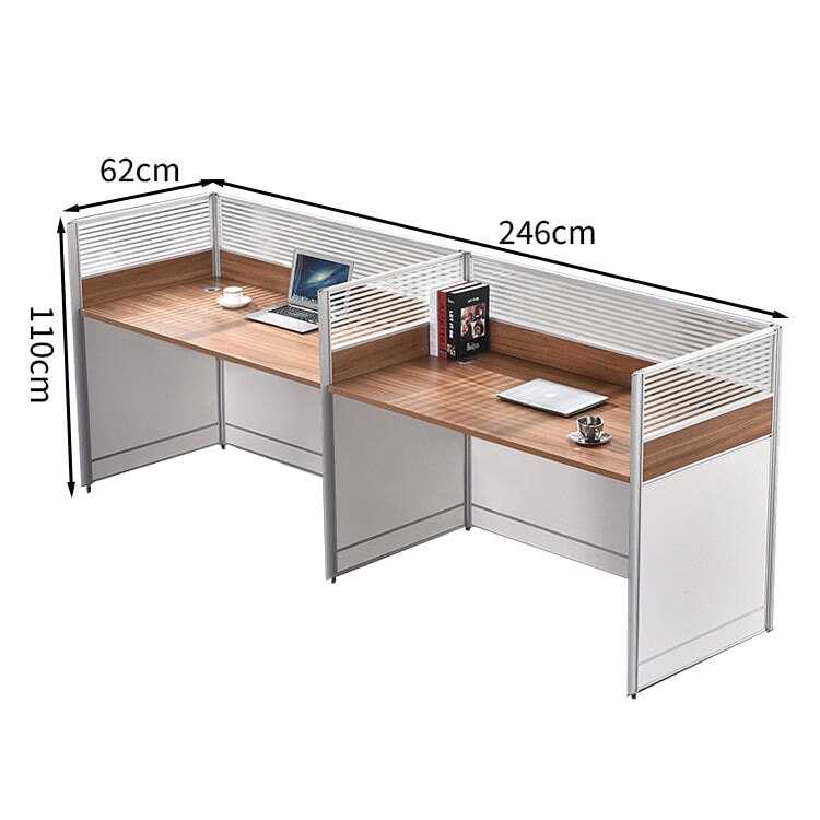 キャスター付きワゴン 配線孔付き ロック付き デスク オフィスデスク 木目調 実用的 パーテーション付き カスタマイズ可能 BGZ-T009 tomokagu