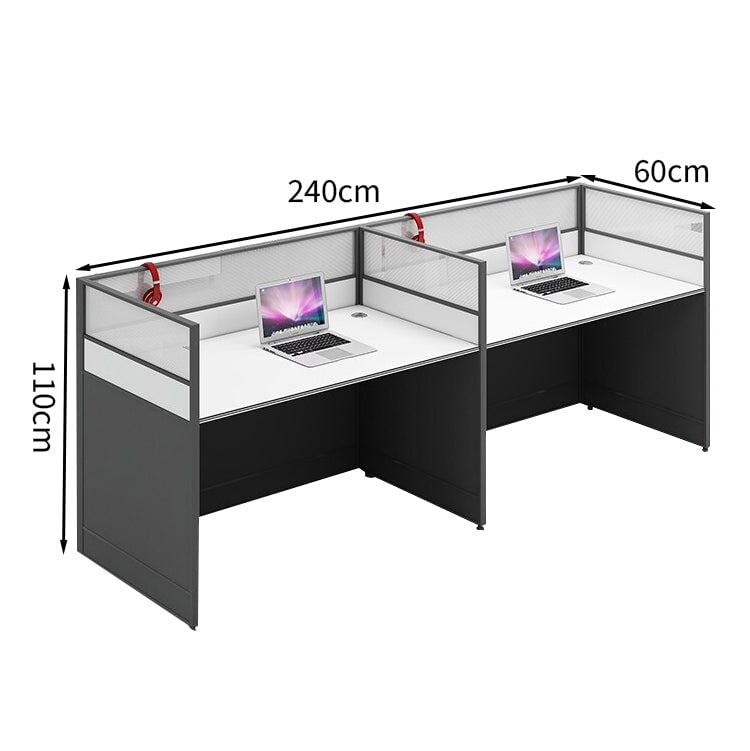 アルミ合金 配線孔付き 実用性重視 コスパ デスク オフィスデスク パーテーション付き L字デスク カスタマイズ可能 BGZ-T005 tomokagu