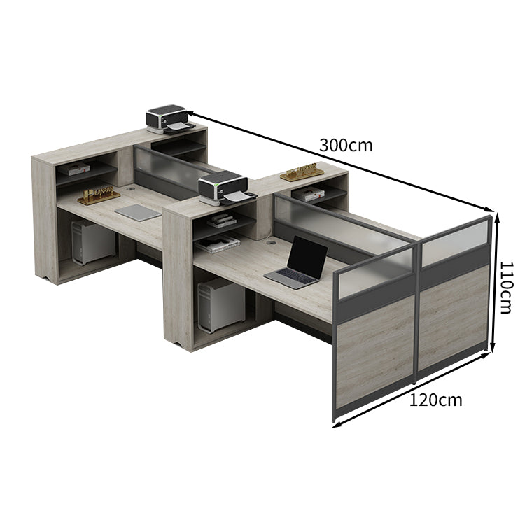 機能的 事務机 デスクパネル オフィスデスク ワークデスク サイドラック メラミン化粧板 卓上パーテーション バイカラーデザイン カスタマイズ可能 BGZ-T086 tomokagu