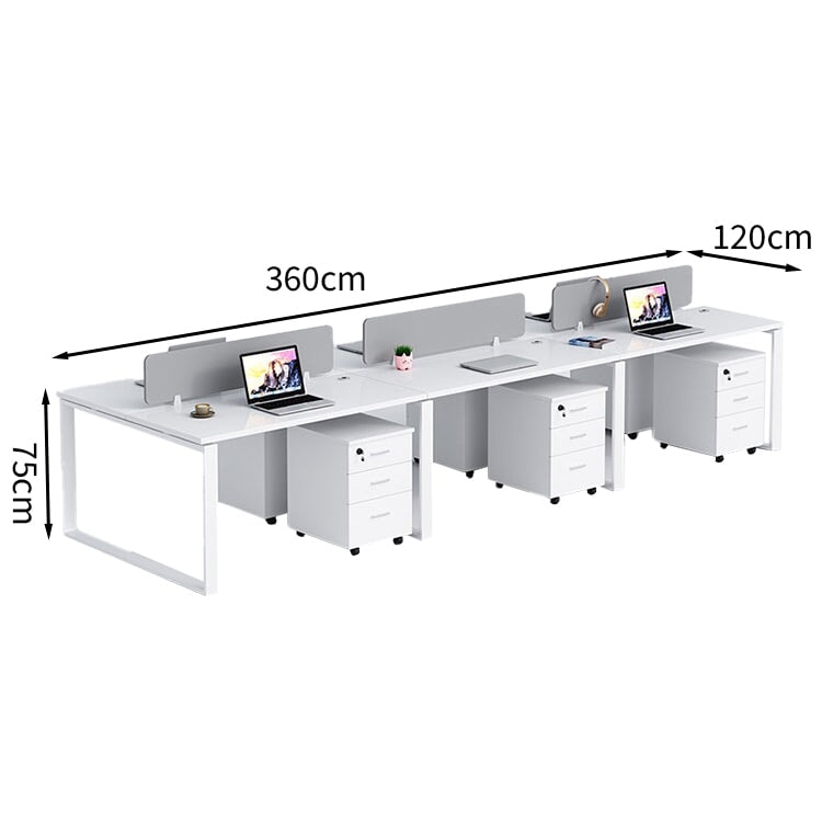 在宅ワーク トップパネル付き サイドワゴン付き 鍵付き ロの字脚 配線孔あり 事務机 ワークデスク オフィスデスク 長方形タイプ 事務所用 会社用 カスタマイズ可能 BGZ-T058 tomokagu