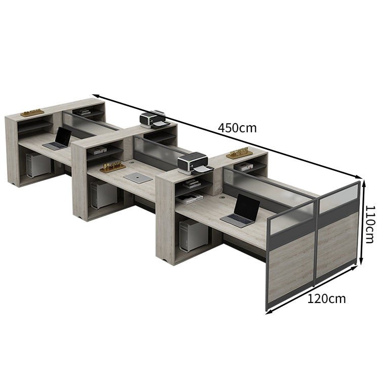 機能的 事務机 デスクパネル オフィスデスク ワークデスク サイドラック メラミン化粧板 卓上パーテーション バイカラーデザイン カスタマイズ可能 BGZ-T086 tomokagu