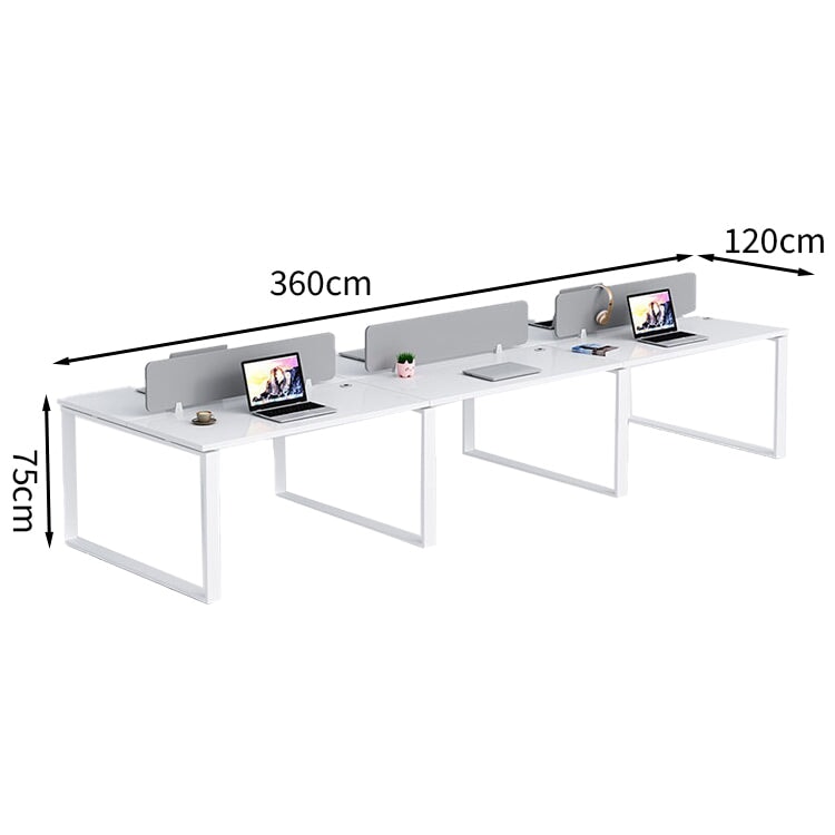 在宅ワーク トップパネル付き サイドワゴン付き 鍵付き ロの字脚 配線孔あり 事務机 ワークデスク オフィスデスク 長方形タイプ 事務所用 会社用 カスタマイズ可能 BGZ-T058 tomokagu