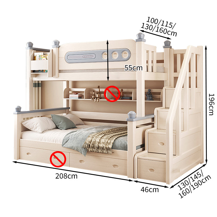 シンプル 洗練 おしゃれ 明るい 二段ベッド 宮棚 丸み チェリーウッド 大容量 引き出し キャスター 分割可能 SCC-T021