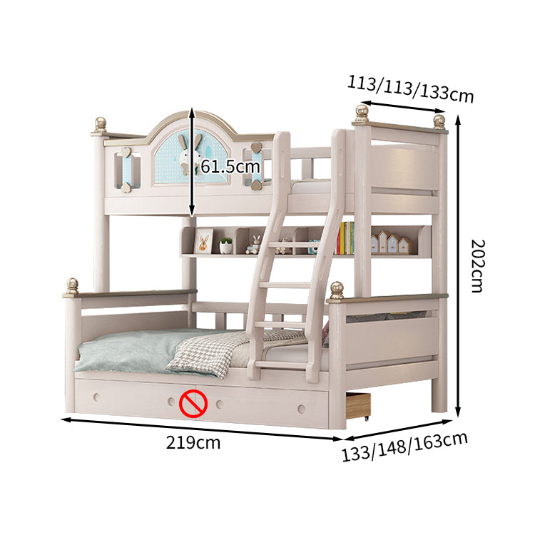 おしゃれ モダン かわいい 二段ベッド 引き出し 収納 大容量 チェリーウッド エコ 天然木 水性塗料 カスタマイズ可能 SCC-T031