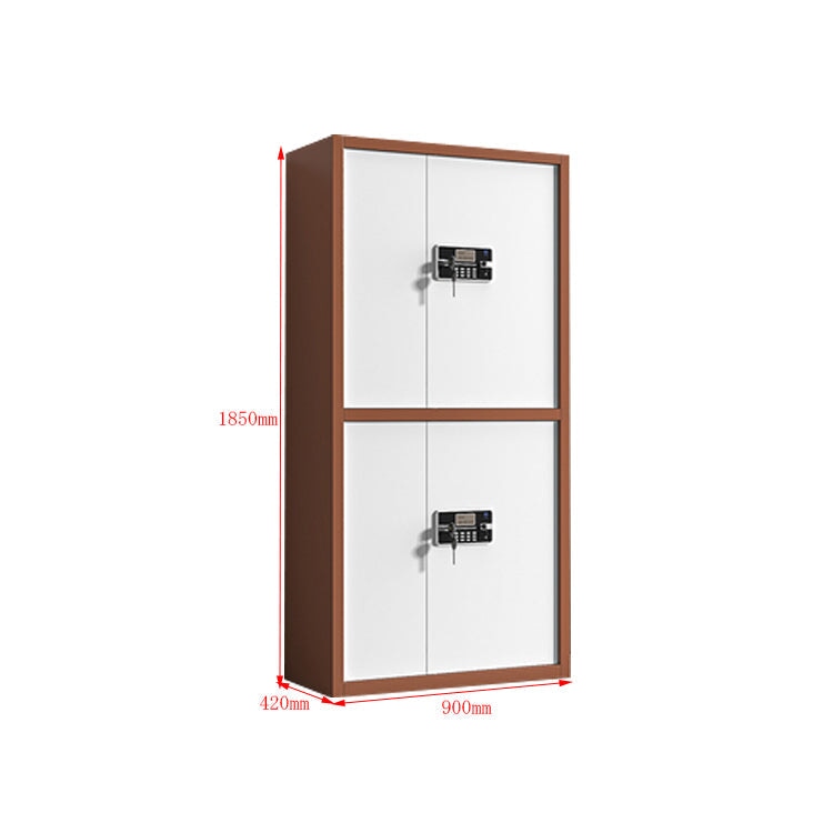 指紋認証 電子錠 冷間圧延鋼板 速い サイドキャビネット ファイリングキャビネット シンプル ホワイト グレー レッド  カスタマイズ可能 CWG-T076 TOMOKAGU