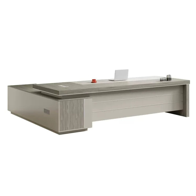 PC用通気口 幕板 重厚感 高級感 サイドキャビネット デスク エグゼクティブデスク おしゃれ インテリア性 カスタマイズ可能 LBZ-T029 tomokagu