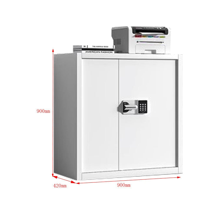 指紋認証 電子錠 冷間圧延鋼板 速い サイドキャビネット ファイリングキャビネット シンプル ホワイト グレー レッド  カスタマイズ可能 CWG-T076 TOMOKAGU