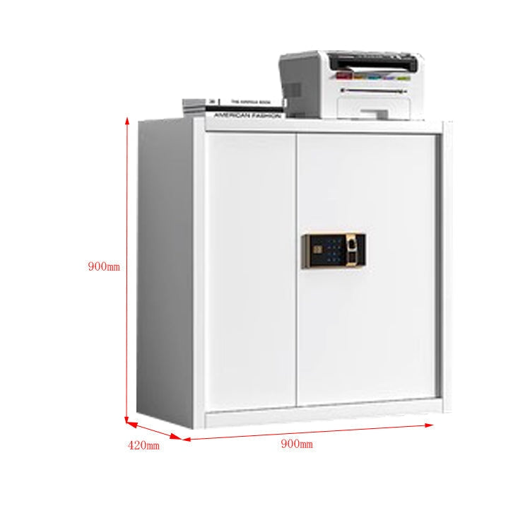 指紋認証 電子錠 冷間圧延鋼板 速い サイドキャビネット ファイリングキャビネット シンプル ホワイト グレー レッド  カスタマイズ可能 CWG-T076 TOMOKAGU