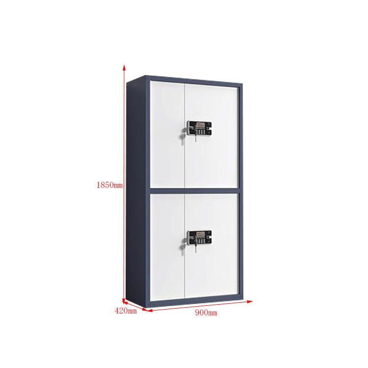 指紋認証 電子錠 冷間圧延鋼板 速い サイドキャビネット ファイリングキャビネット シンプル ホワイト グレー レッド  カスタマイズ可能 CWG-T076 TOMOKAGU