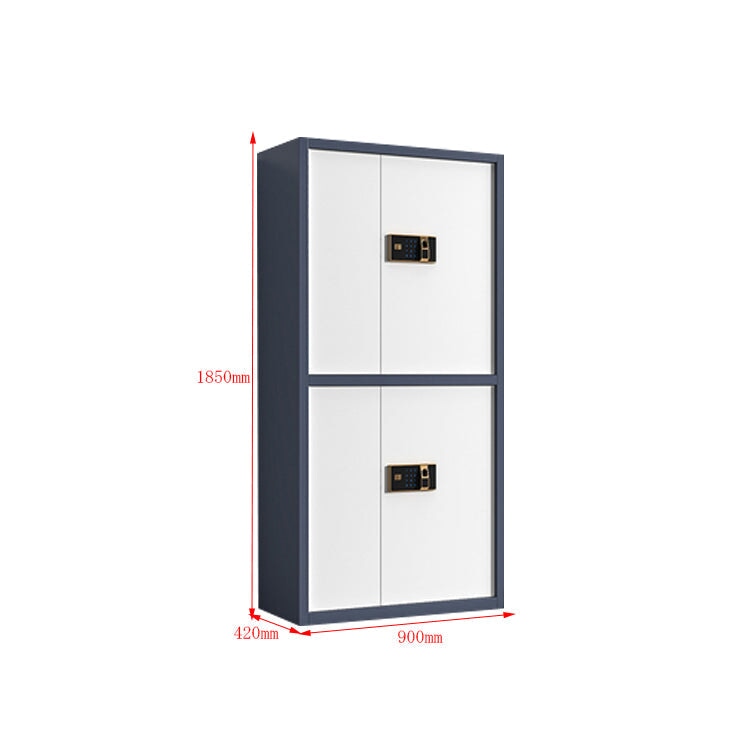 指紋認証 電子錠 冷間圧延鋼板 速い サイドキャビネット ファイリングキャビネット シンプル ホワイト グレー レッド  カスタマイズ可能 CWG-T076 TOMOKAGU