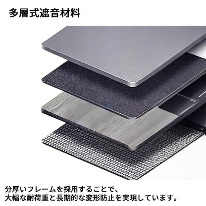 防音室　隔音室　マルチユース　智能セーフティロック　静音換気システム　多層式遮音材料　照明システム　キャスター　遮音強化ガラス　カスタマイズ可能　JYC-S009