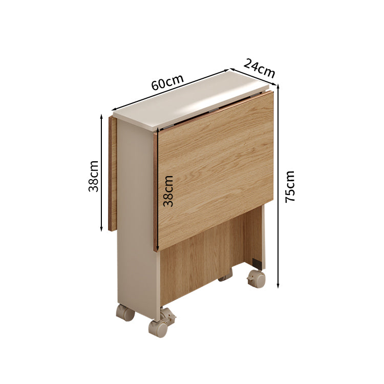 キャスター付き　収納棚付き　省スペース　折りたたみ式　耐久性　使い勝手　木製テーブル　ダイニングテーブル　食卓テーブル　チェア　２人掛け　６人掛け　シンプル　ホワイト　CZ-T020　tomokagu