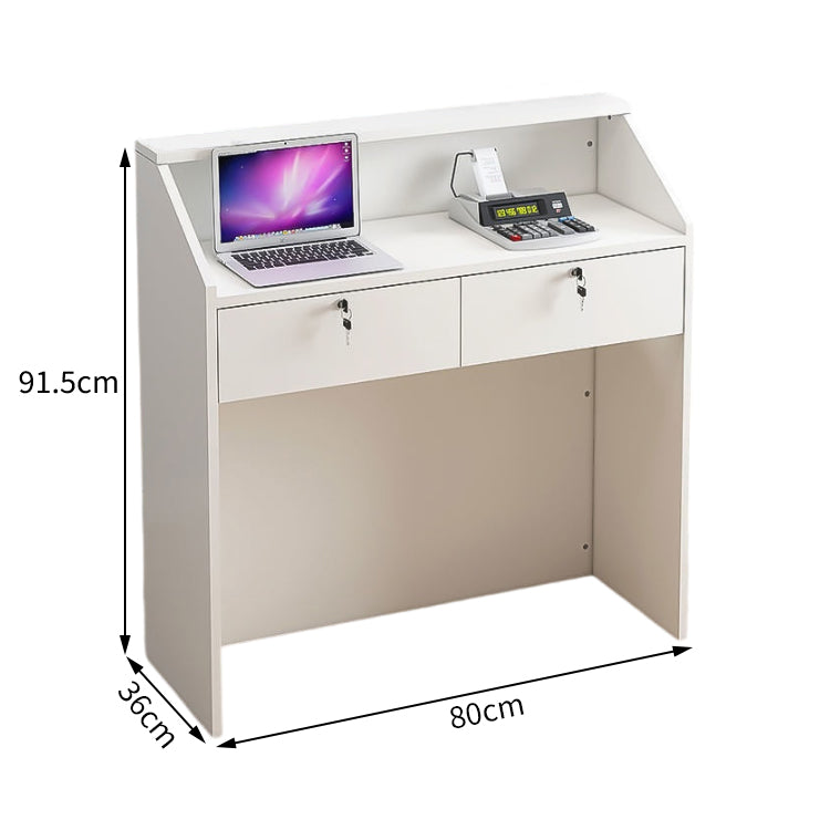 カウンター　受付カウンター　オフィスカウンター　エントランスカウンター　シンプル　ホワイト　カスタマイズ可能　JDT-T001　tomokagu