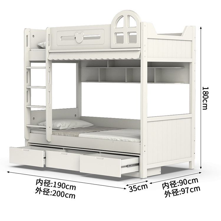 耐荷重　耐久性　ハシゴ　木製二段ベッド　二段ベッド　上質な二段ベッド　木目調　シンプルナチュラル　おしゃれ　SCC-S058