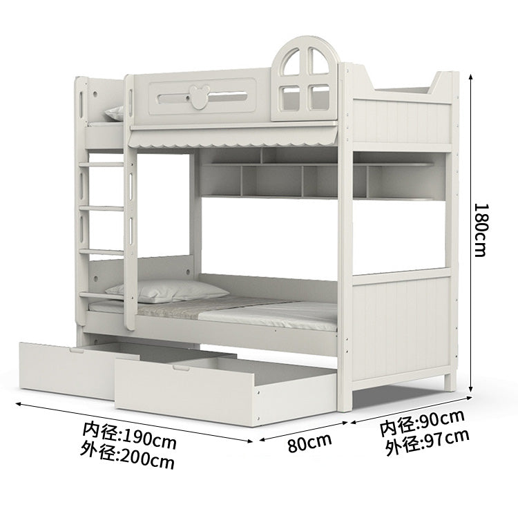 耐荷重　耐久性　ハシゴ　木製二段ベッド　二段ベッド　上質な二段ベッド　木目調　シンプルナチュラル　おしゃれ　SCC-S058