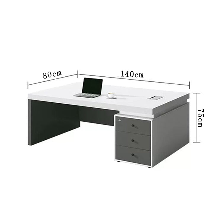 大容量収納　デスク　オフィス家具　事務用デスク　学習机　オフィスデスク　モダン　カスタマイズ可能　BGZ-T019　tomokagu