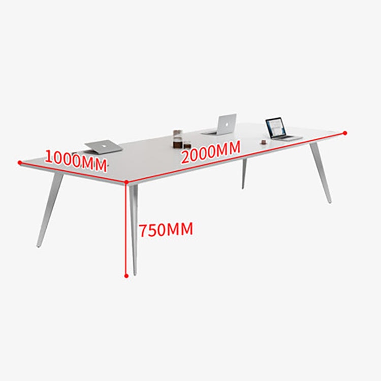 会議用テーブル ミーティングテーブル 大型会議用デスク オフィステーブル テーブル ホワイト kaguyasu