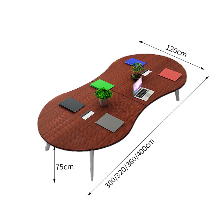 安全無臭　ミーティングテーブル　大型会議テーブル　オフィスデスク　ナチュラル　カスタマイズ可能　HYZ-T004　tomokagu