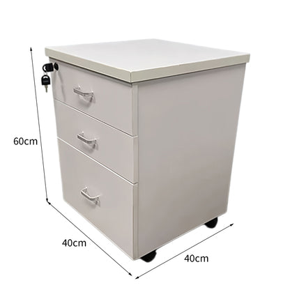 大容量収納　収納　サイドワゴン　キャビネット　シンプル　キャスター付き　オフィス家具　ナチュラル　YDG-T008