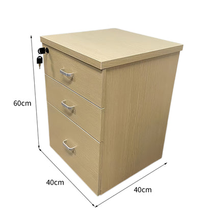 大容量収納　収納　サイドワゴン　キャビネット　シンプル　キャスター付き　オフィス家具　ナチュラル　YDG-T008